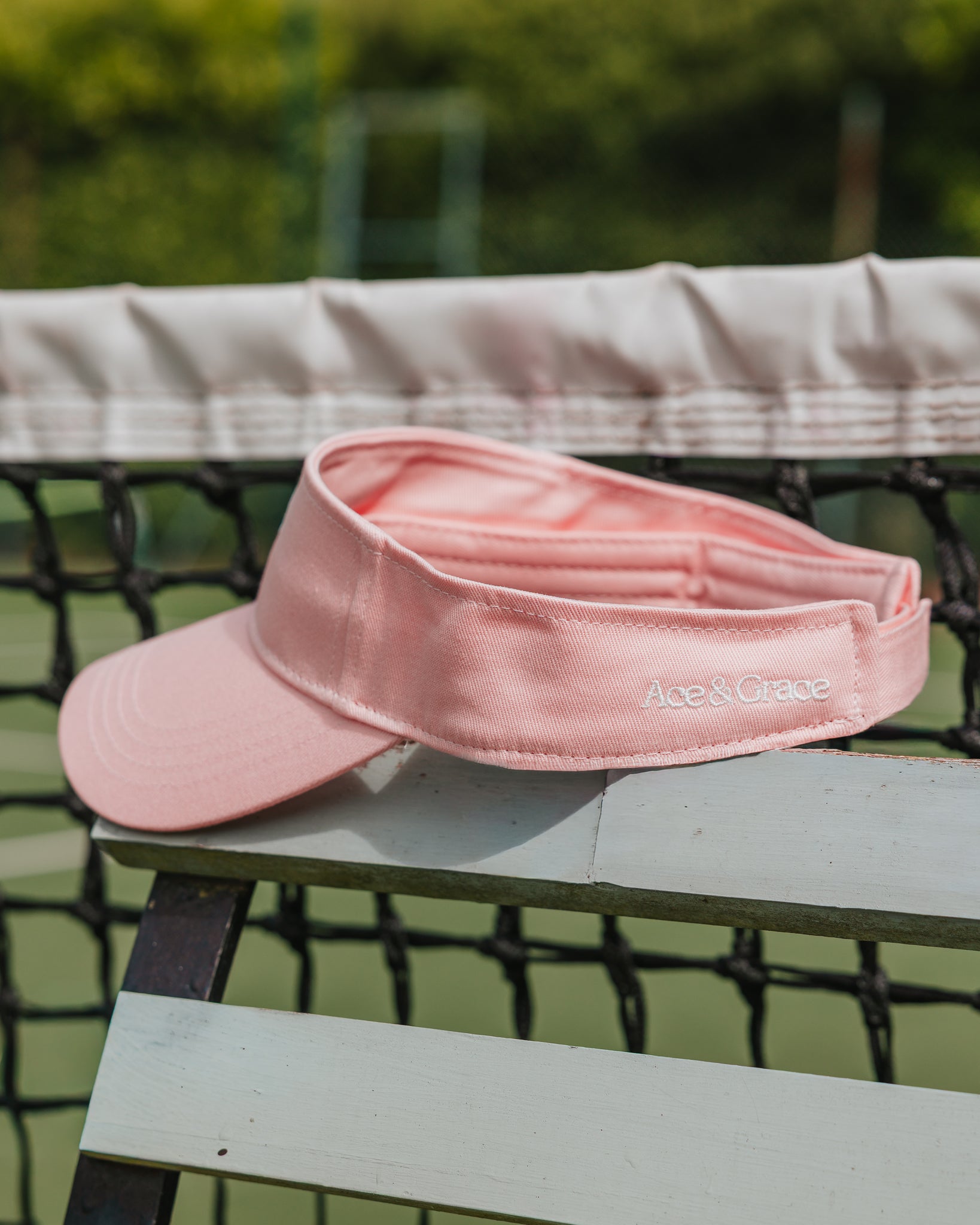 The Ace &amp; Grace Visor - Blush Pink